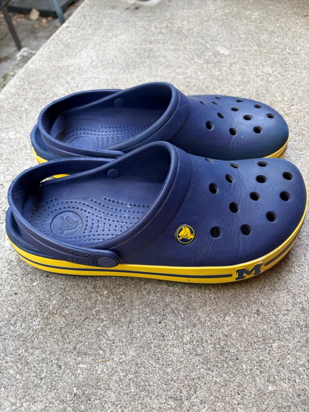 Michigan Wolverines Crocs